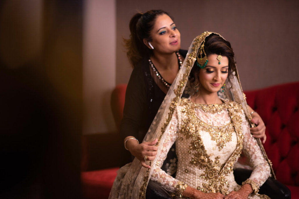 Bridal makeup by Tamanna