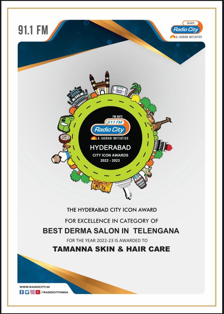 Award certificate